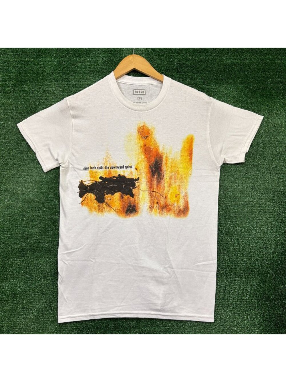 Nine Inch Nails The Downward Spiral Rock Band T-Shirt Size Small